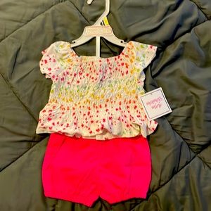 Girls 2-piece short set